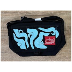 【イトウTHEキャンプ】Nylon Messenger Bag JR Flap Zipper Pocket